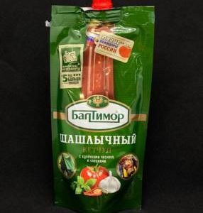 Кетчуп Балтимор Шашлычный 260г д/пак, шт