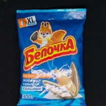 Семечки Белочка XL (По-настоящему жаренные, соленые) 300 гр. шт.